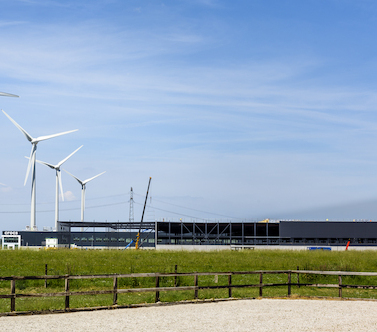 windmolens bedrijventerrein