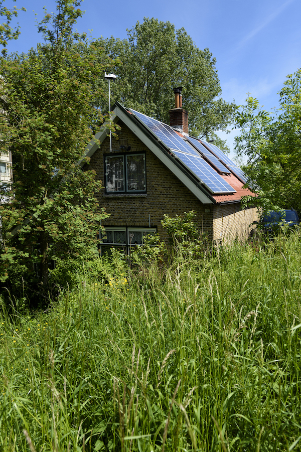 Woning met zonnepanelen